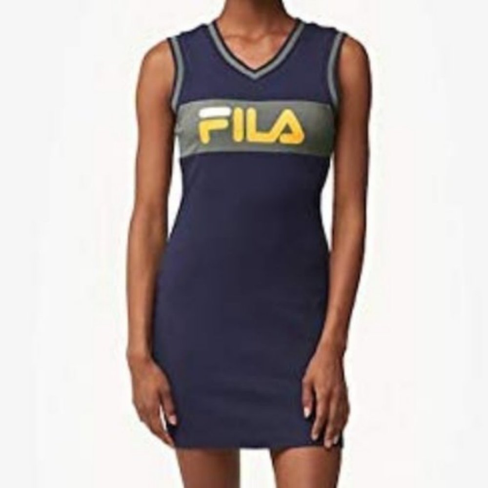 FILA Leigh Rib Knit Dress